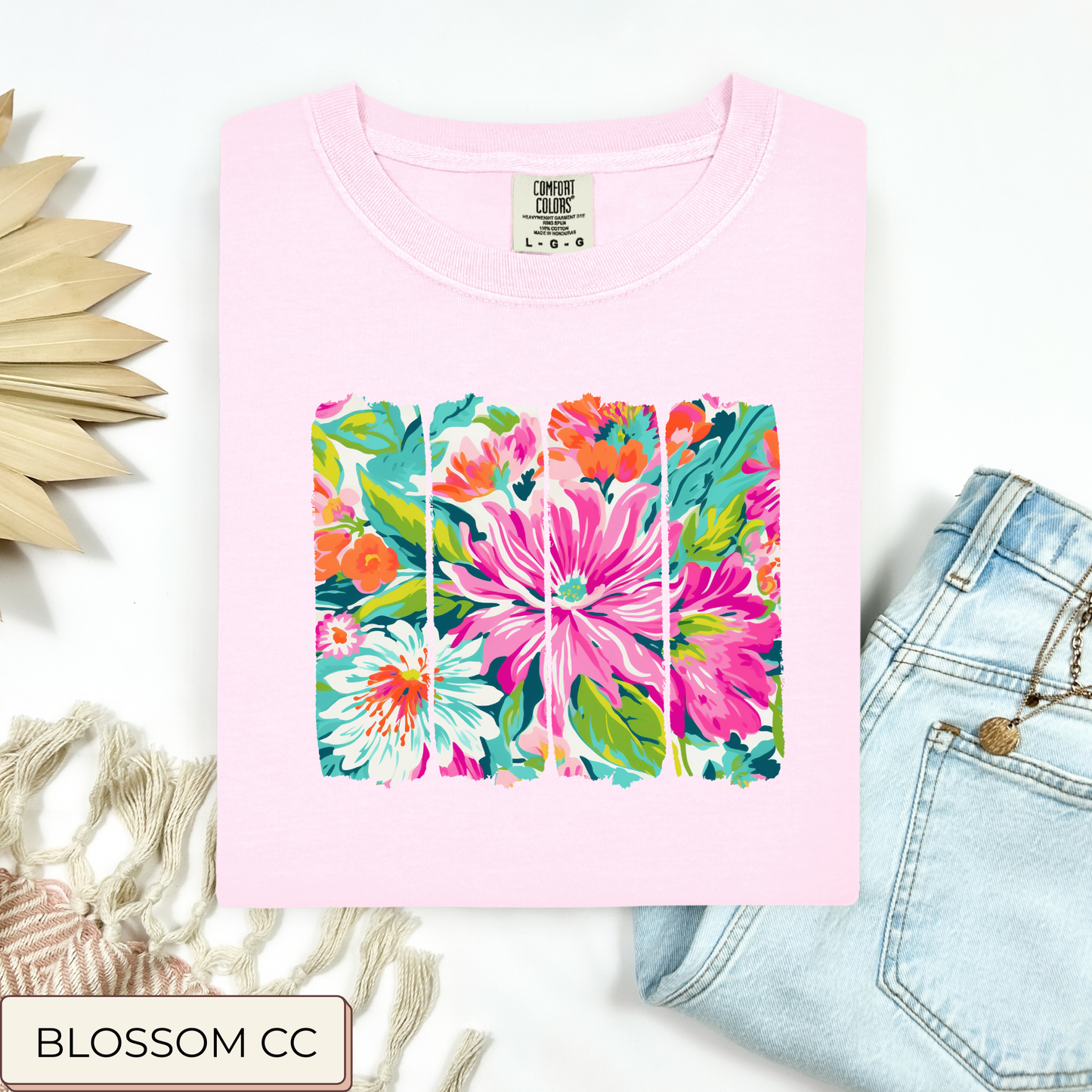 Floral Brushstroke Tee.