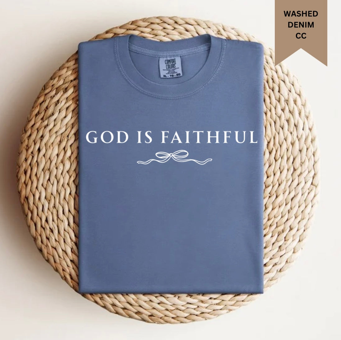 God is Faithful Tee.