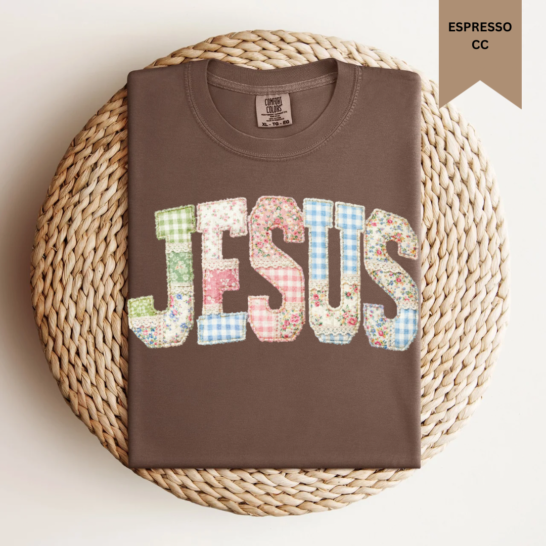 Jesus Patchwork Tee.
