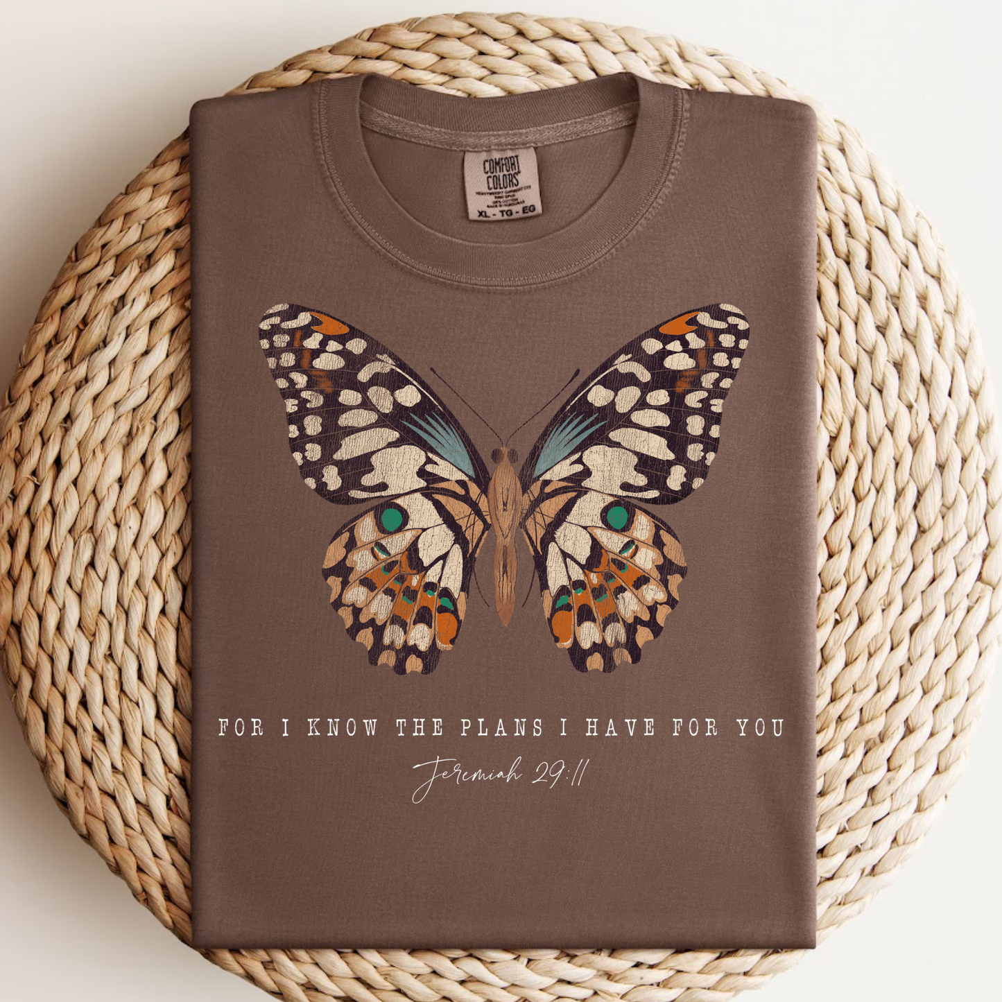 For--I Know Butterfly Tee.