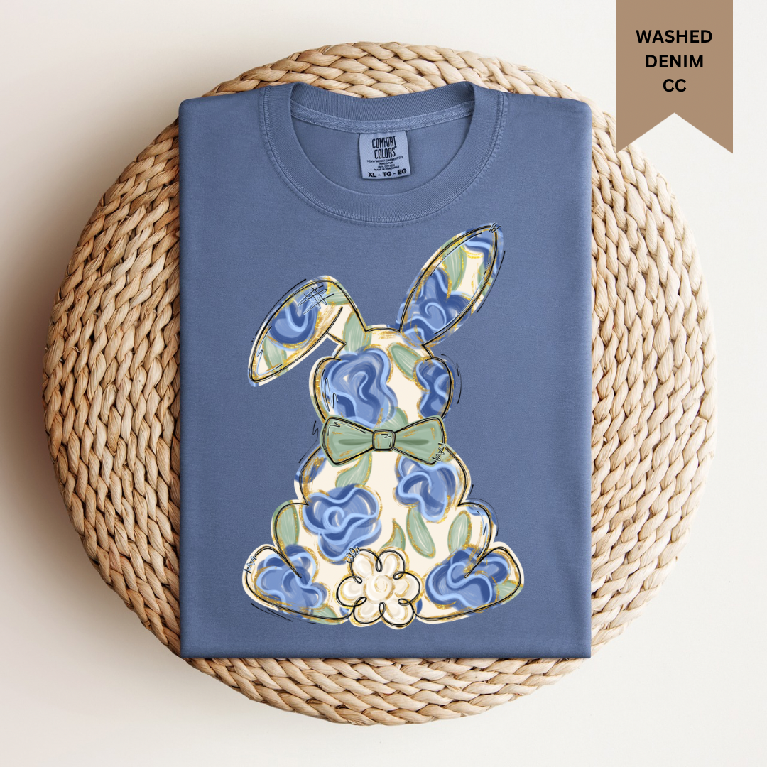 Watercolor Bunny Tee.
