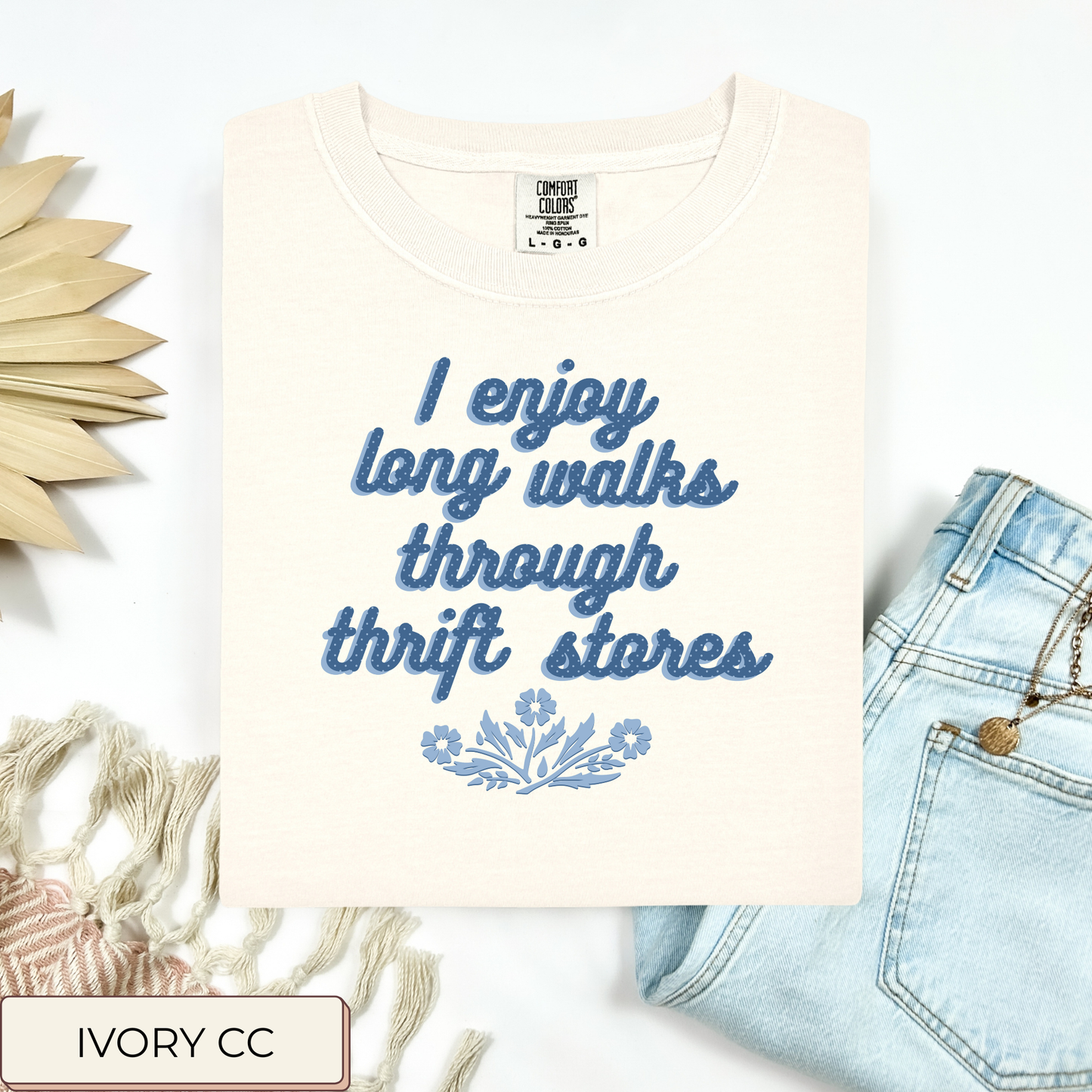 Longs Walks Through Thrift Stores Tee.