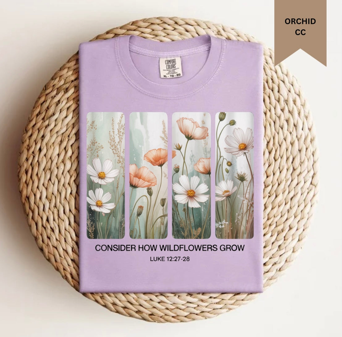 Wildflowers Grow Tee.