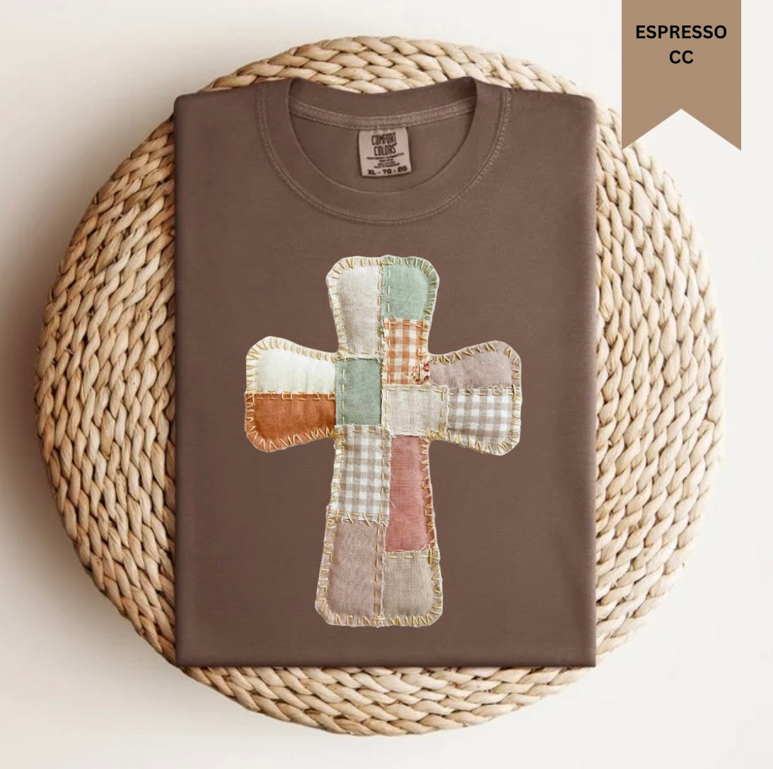 Patchwork Cross Tee.