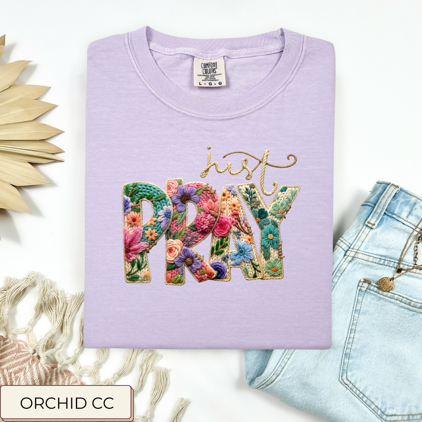 Floral Panel Mama Tee.