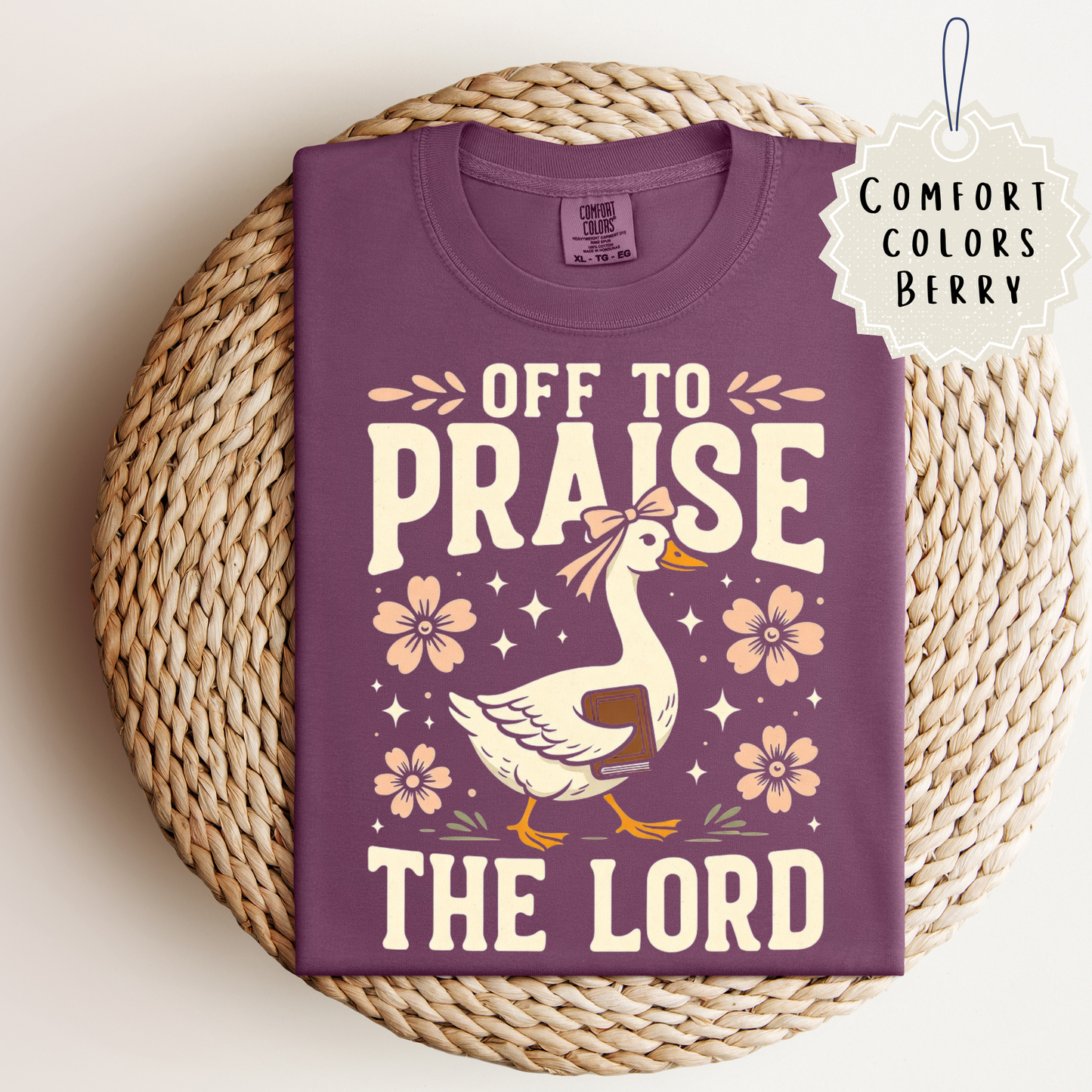 Off to Praise Goose Tee.