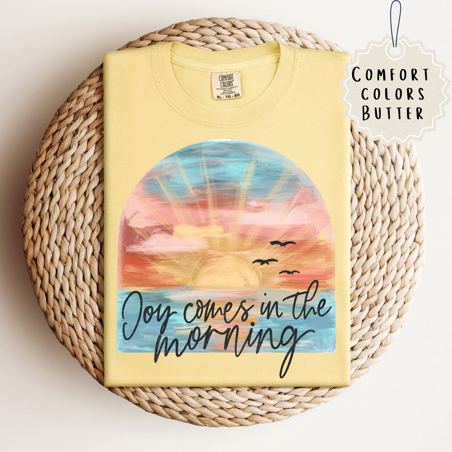 Joy Comes In The Morning Tee.