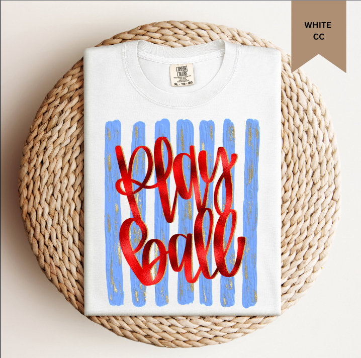 Baseball Drop - Play Ball Tee.