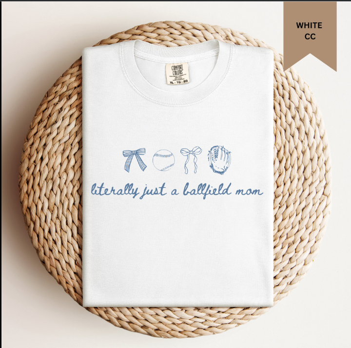 Baseball Drop - Ballfield Mama Tee.